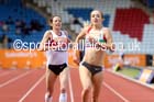 Emelia Gorecka (Aldershot Farnham) outsprints Jo Pavey (Exeter) to win the 5000 metres, 2014 Sainsbury's British Championships. Photo: David T. Hewitson/Sports for All Pics